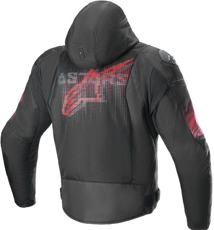 ALPINESTARS (ROAD) JACKET ZACA VENOM BK/RD L 3303224-1303-L