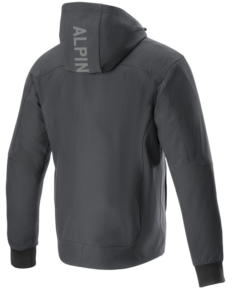 ALPINESTARS (ROAD) JKT/HOODIE RADIUM BK S 4202624-12-S