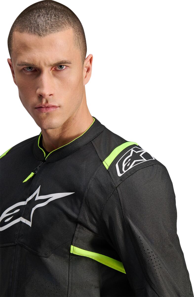 ALPINESTARS (ROAD) JACKET T-SPS AIR V2 BLK/YEL S 3301025-155-S