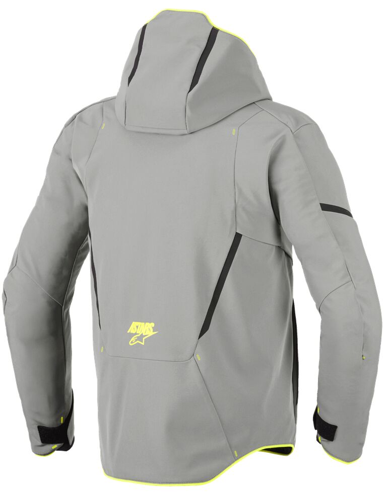 ALPINESTARS (ROAD) JACKET AEROSHELL GRAY/YELLOW XL 3200226-9116-XL