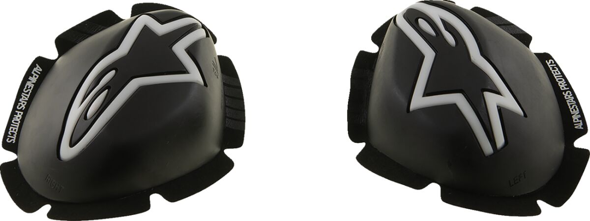 ALPINESTARS (ROAD) SLIDER KNEE GP TECH BLK/WHT 6400126-12
