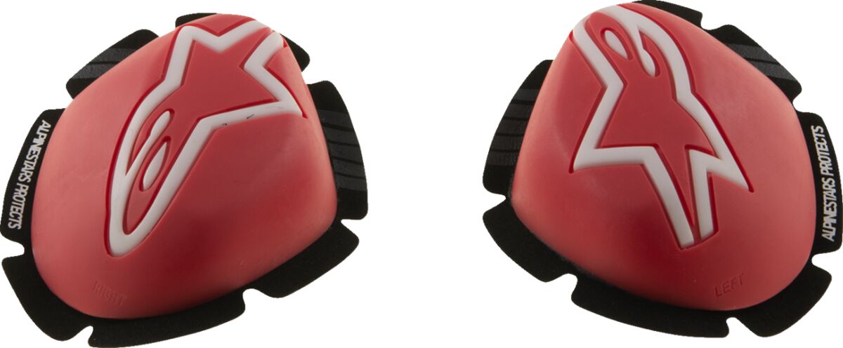 ALPINESTARS (ROAD) SLIDER KNEE GP TECH RED WHITE 6400126-32