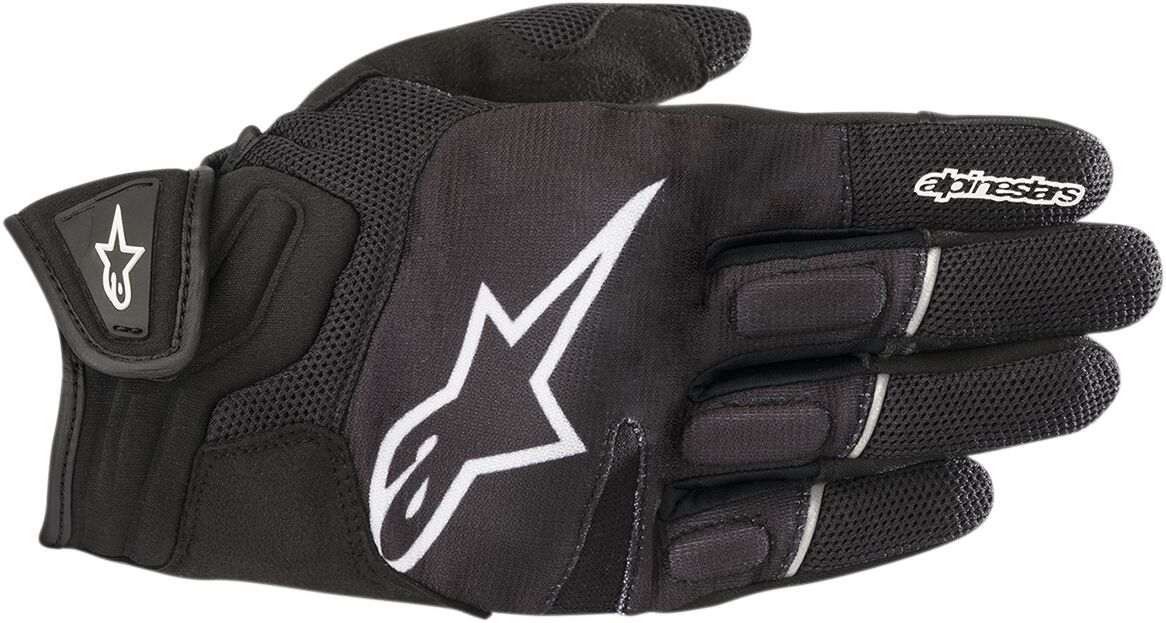 ALPINESTARS (ROAD) ATOM ROAD RIDING GLOVES BLACK/WHITE SMALL 3574018-12-S