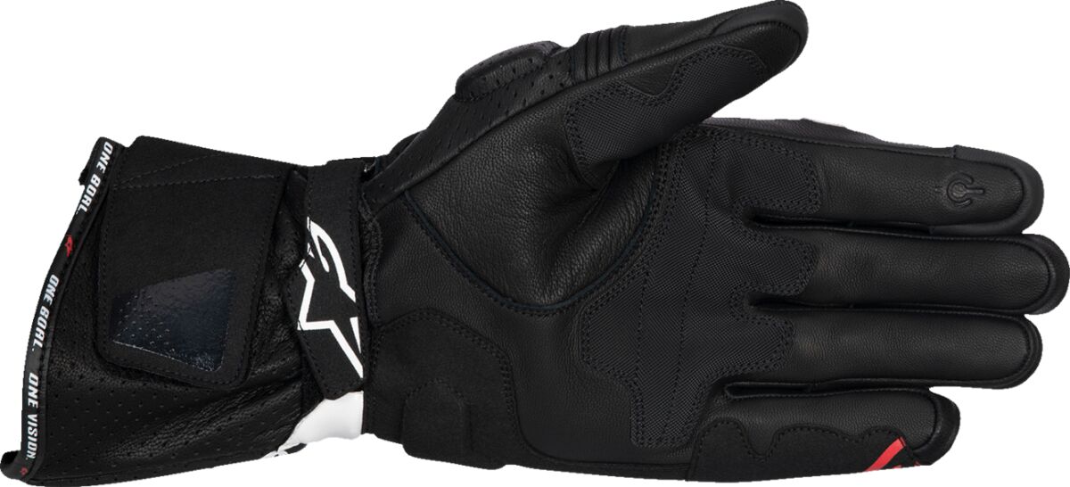 ALPINESTARS (ROAD) GLOVE SP-3 BLK/WHT/RD FLUO 2X 3550925-1231-2X