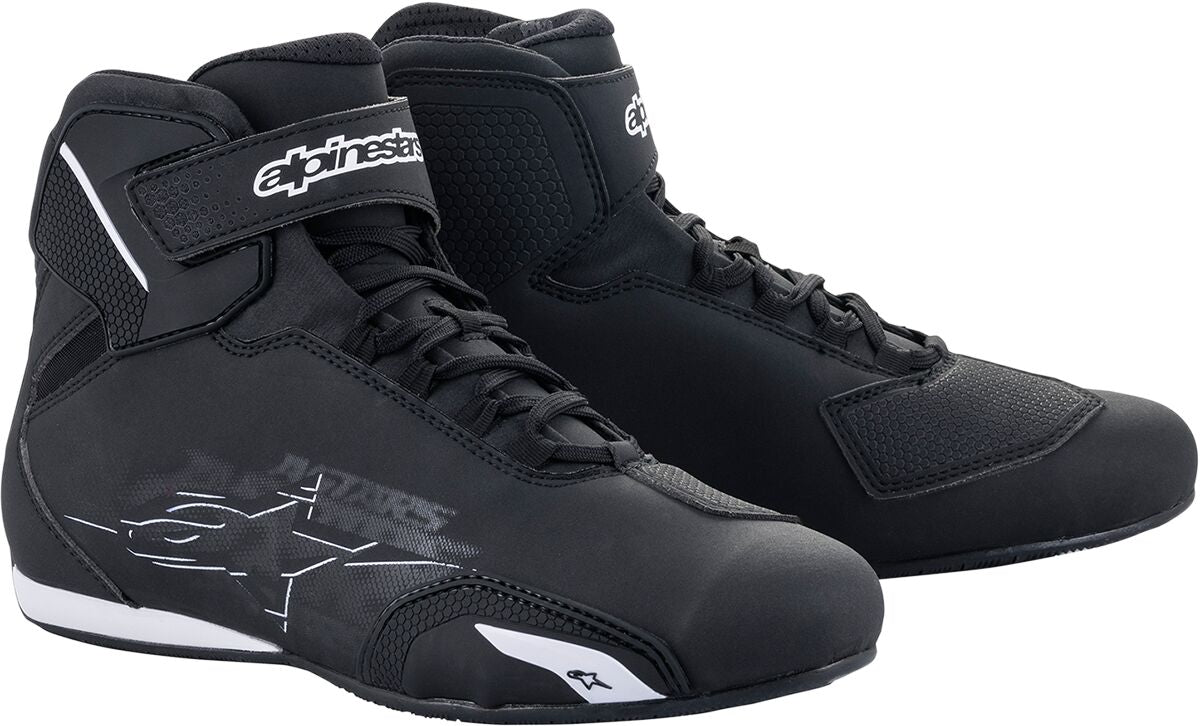 ALPINESTARS (ROAD) SHOE SEKTOR BLACK/WHITE 14 2515518-12-14