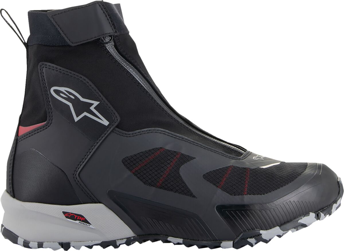 ALPINESTARS (ROAD) SHOE CR-X GTX BK/GY/R 8 2338224-1222-8