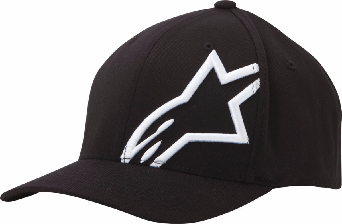 Alpinestars CORP SHIFT 2 CURVED BILL HAT BLACK/WHITE L/XL 1032-81008-1020-LXL
