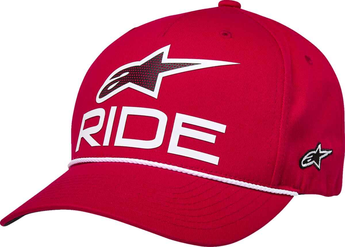 Alpinestars HAT CRV BILL SNP RIDE COMP RED 1235-81440-321-OS