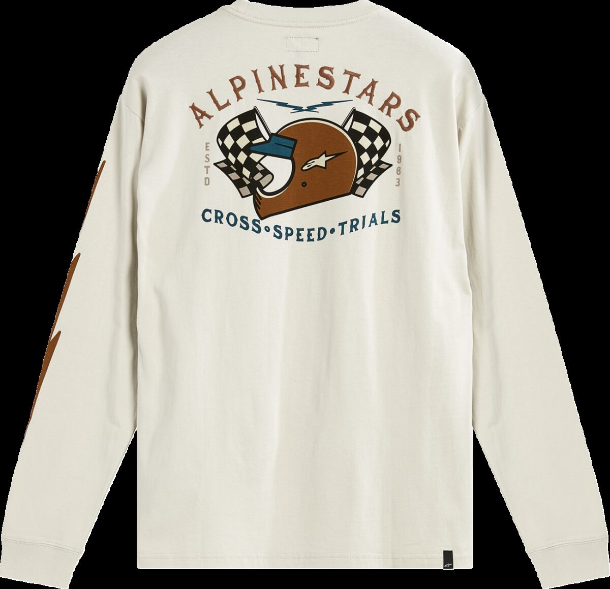 Alpinestars TEE LS FULL FACE WH XL 123371200204XL