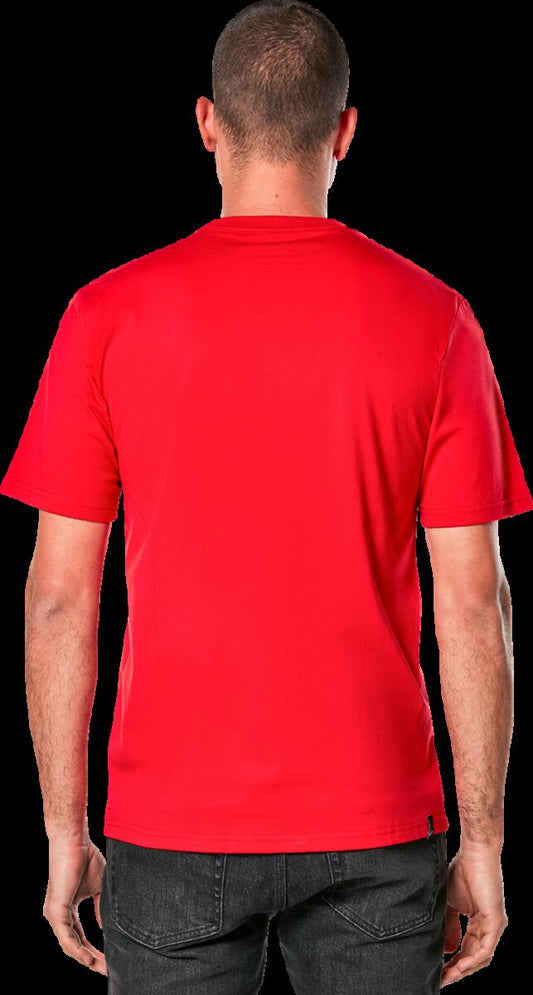 Alpinestars TEE SS CSF AGELESS 2.0 RED/WHT 2X 1214-73102-3020-2X