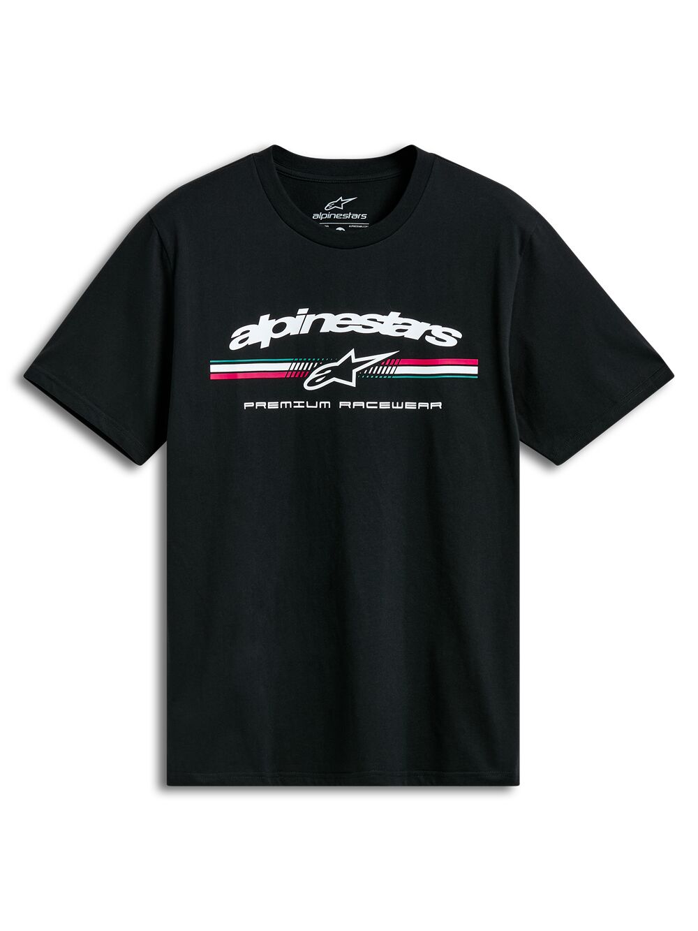 Alpinestars TEE SS CSF PREVAIL BLACK L 1215-72315-10-L