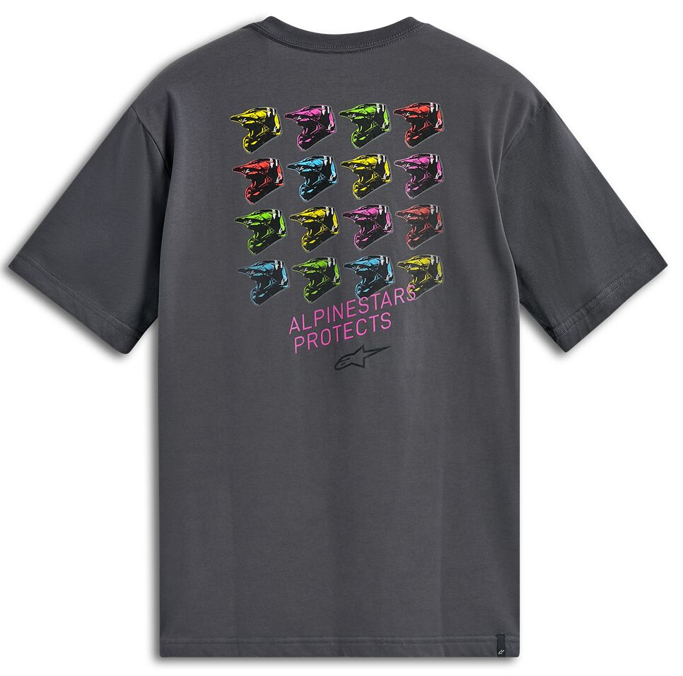 Alpinestars TEE SS CSF POP HELMET CHARCOAL 1216-72100-18-2XL