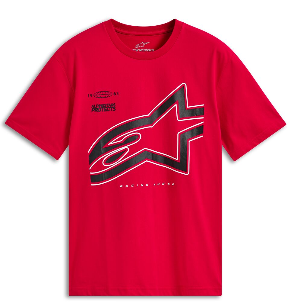 Alpinestars TEE SS CSF AUTHORITY RED 2XL 1216-72400-30-2XL