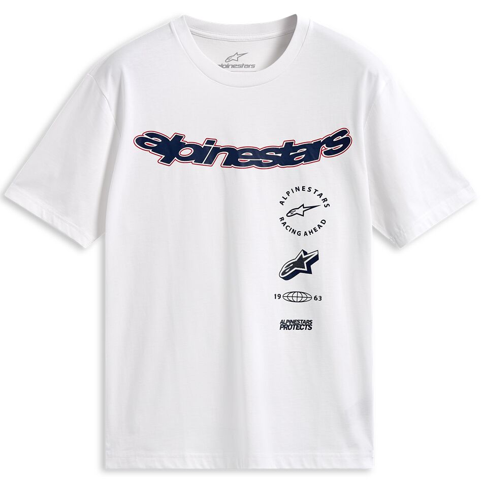 Alpinestars TEE SS CSF ABUS WHITE S 1216-72200-20-S