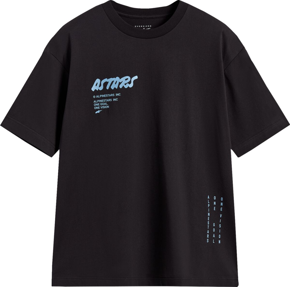 Alpinestars TEE SS CSF OVERSIZED CHALK BLA 1236-72300-10-L