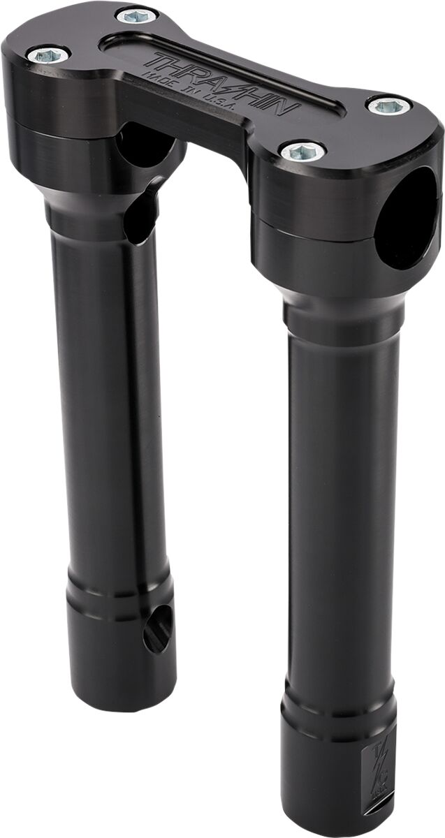 THRASHIN SUPPLY CO RISER 8" HOLESHOT BLK TSC-8100-1