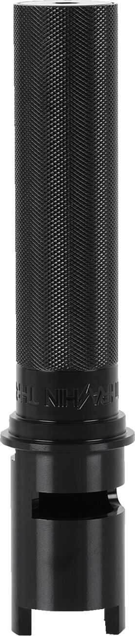 THRASHIN SUPPLY CO Throttle Tube - Knurled - 1" - Gen 2 TBW - Black TSC-2806-1