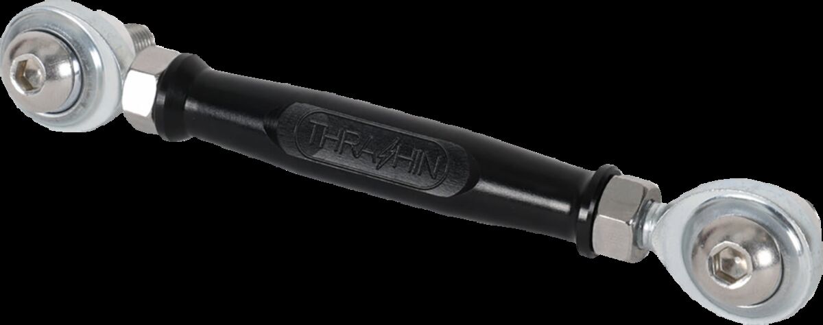 THRASHIN SUPPLY CO LINKAGE BRAKE ADJUSTABLE M8 2018-2024 SOFTAIL W/MIDS BLACK TSC-2301-1