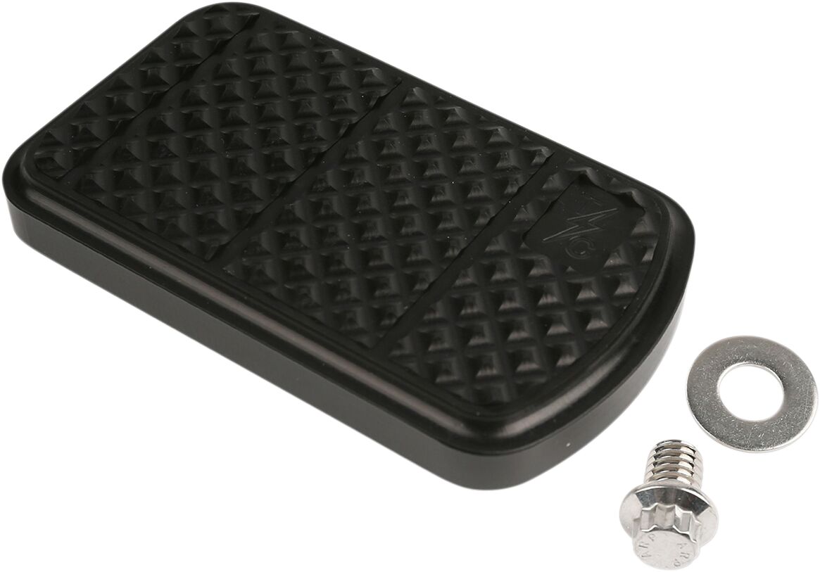 THRASHIN SUPPLY CO COVER BRAKE PEDAL PAD BLACK TSC-2201-1