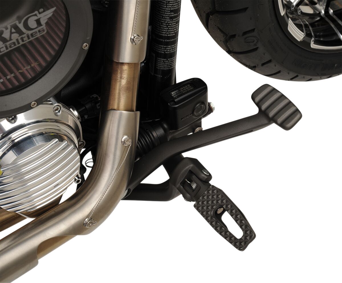 THRASHIN SUPPLY CO FOOTPEGS DRIVER P-54 SLIM BLACK TSC-2028-1