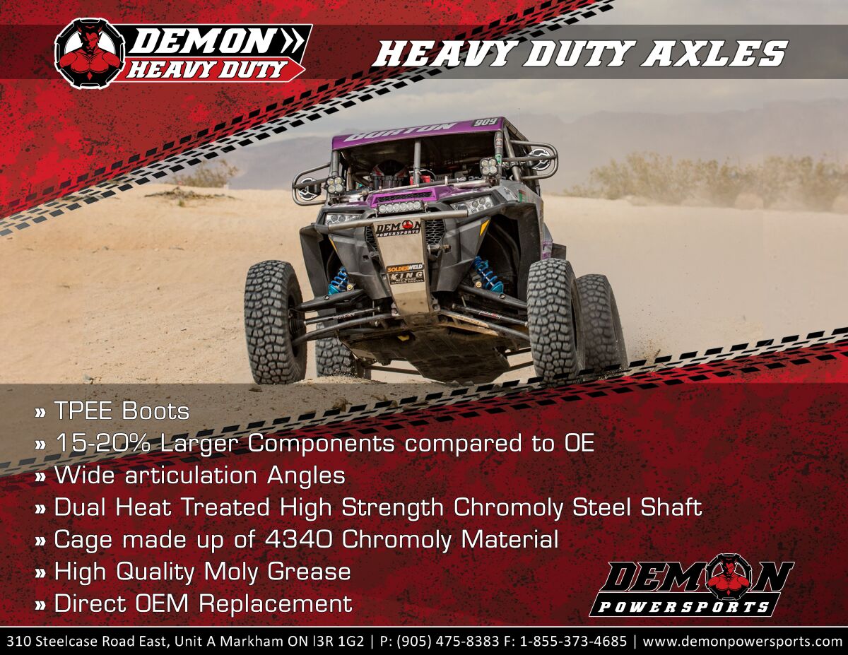 DEMON AXLE KIT HD COMPLETE PAXL-8018HD