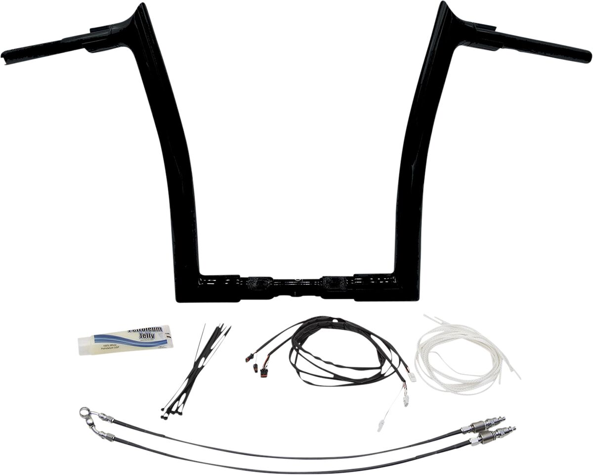 FAT BAGGERS INC HANDLEBAR 14 W/EXT FLHRXS 18-2 809614-B