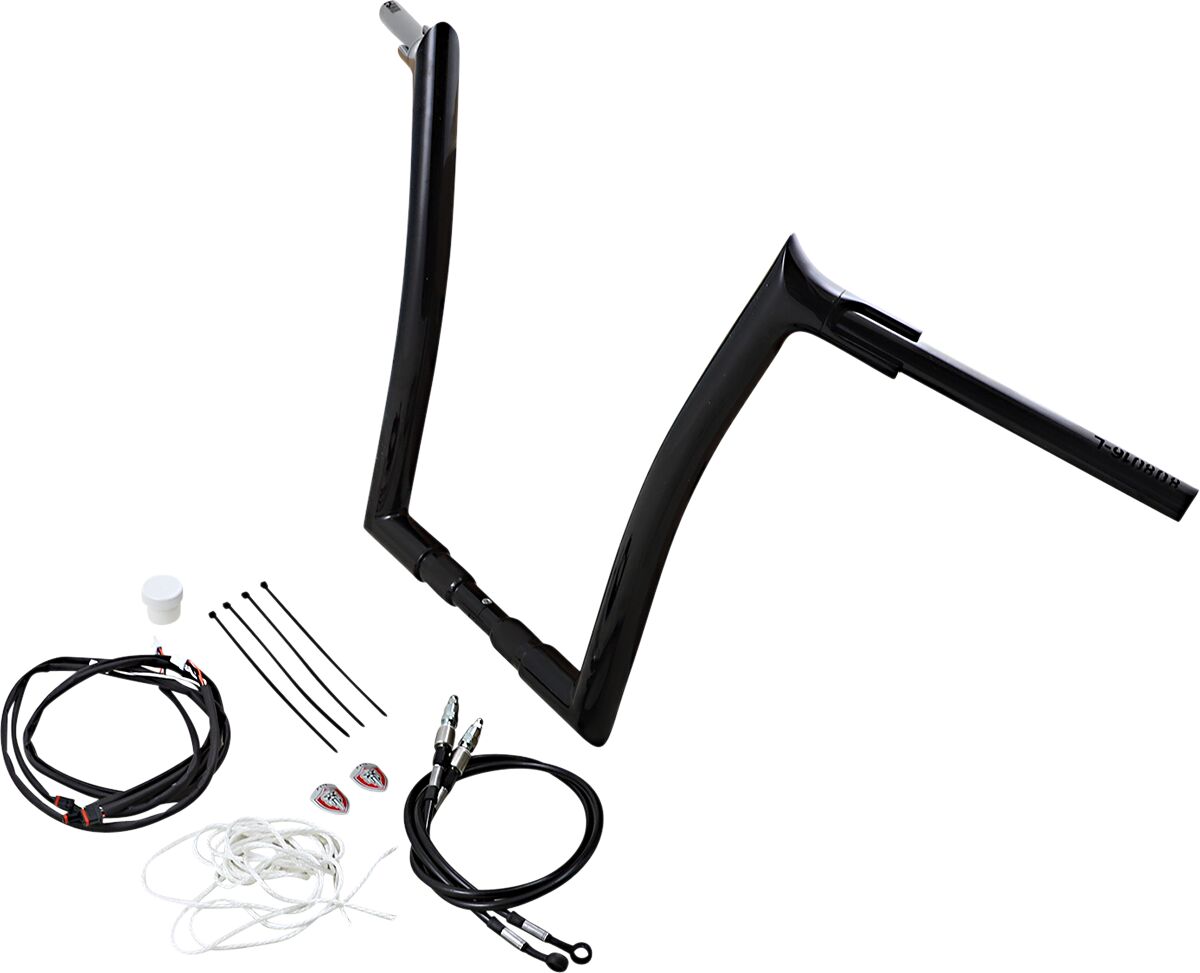 FAT BAGGERS INC HANDLEBAR 16 W/EXT FLHRXS 18-2 809616-B