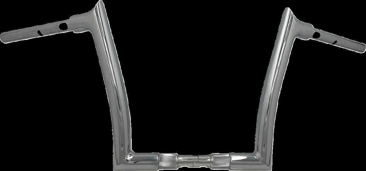 FAT BAGGERS INC H-BAR PNTD TOP CHR 1.50" 12" FLTRX,SE 848012