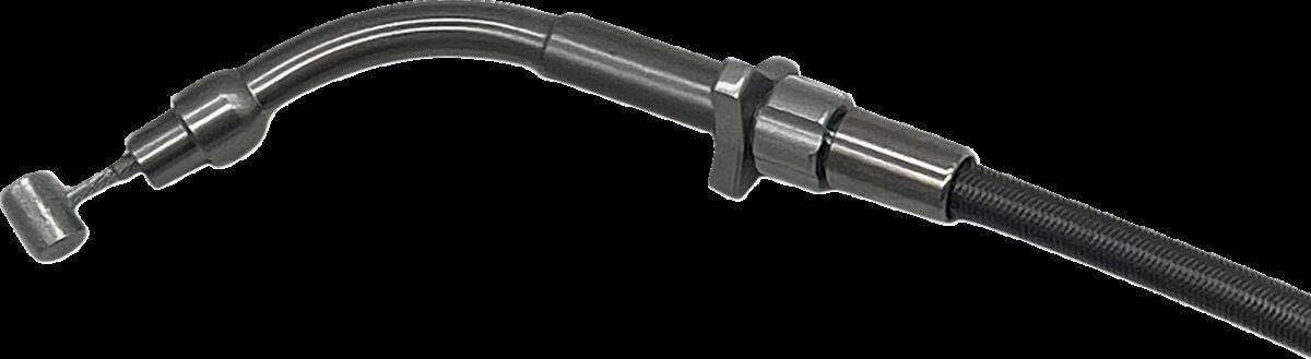 FAT BAGGERS INC EZ INSTALL UPPER CLTCH CBL +2" FLHX,SE - FLTR,SE BRAIDED 108002