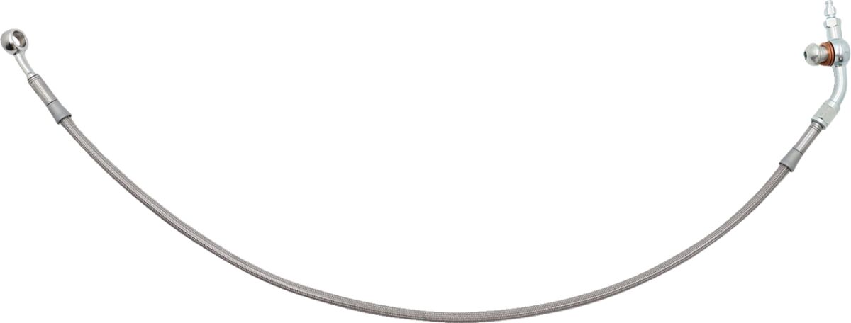 FAT BAGGERS INC Hydraulic Brake/Clutch Line Extension - 25" - Road Glide - Stainless 100025-35