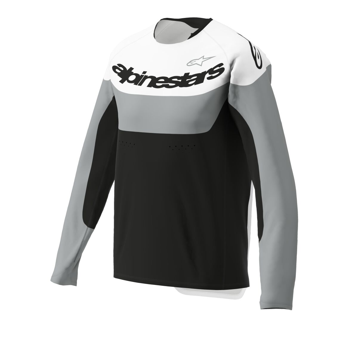 Alpinestars JERSEY LS A-DURA RACE BLACK XL 1760726-10-XL