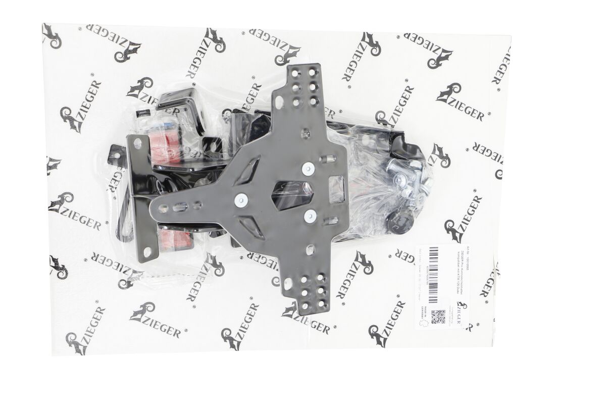 ZIEGER LICENSE PLATE HOLDER PRO TYPE C PANAMERICA 10010717