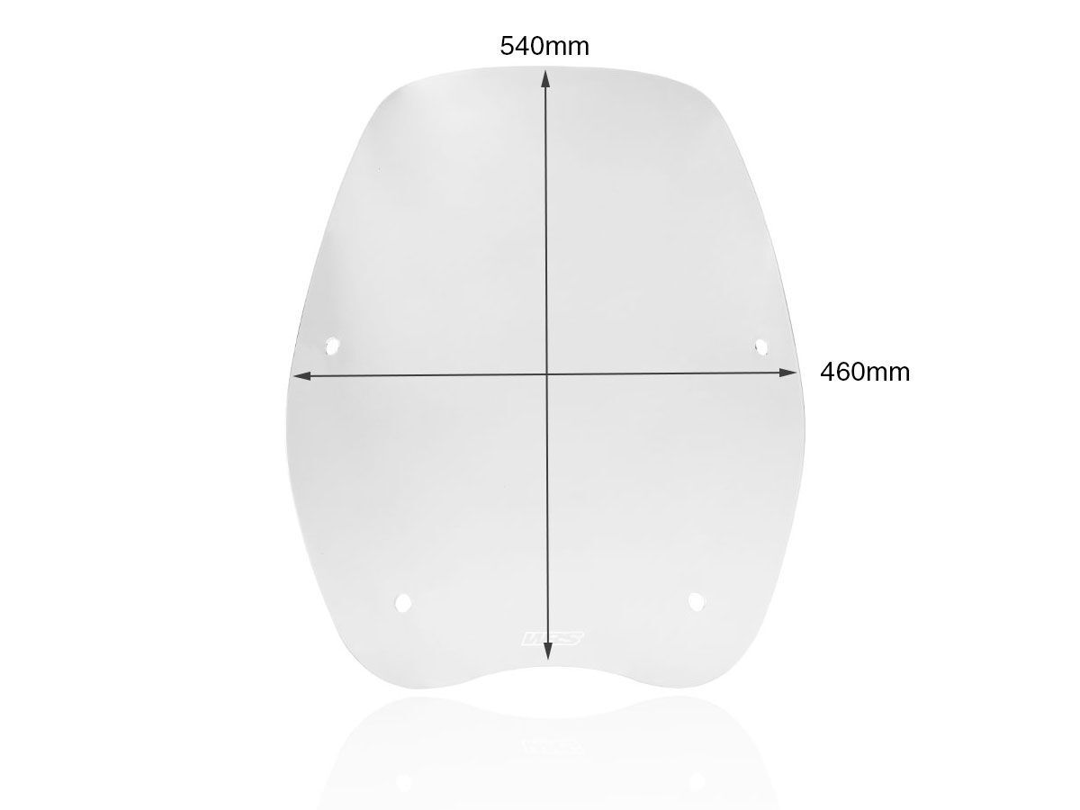 WRS WINDSCREEN TOURING SH350 CLEAR HO048T