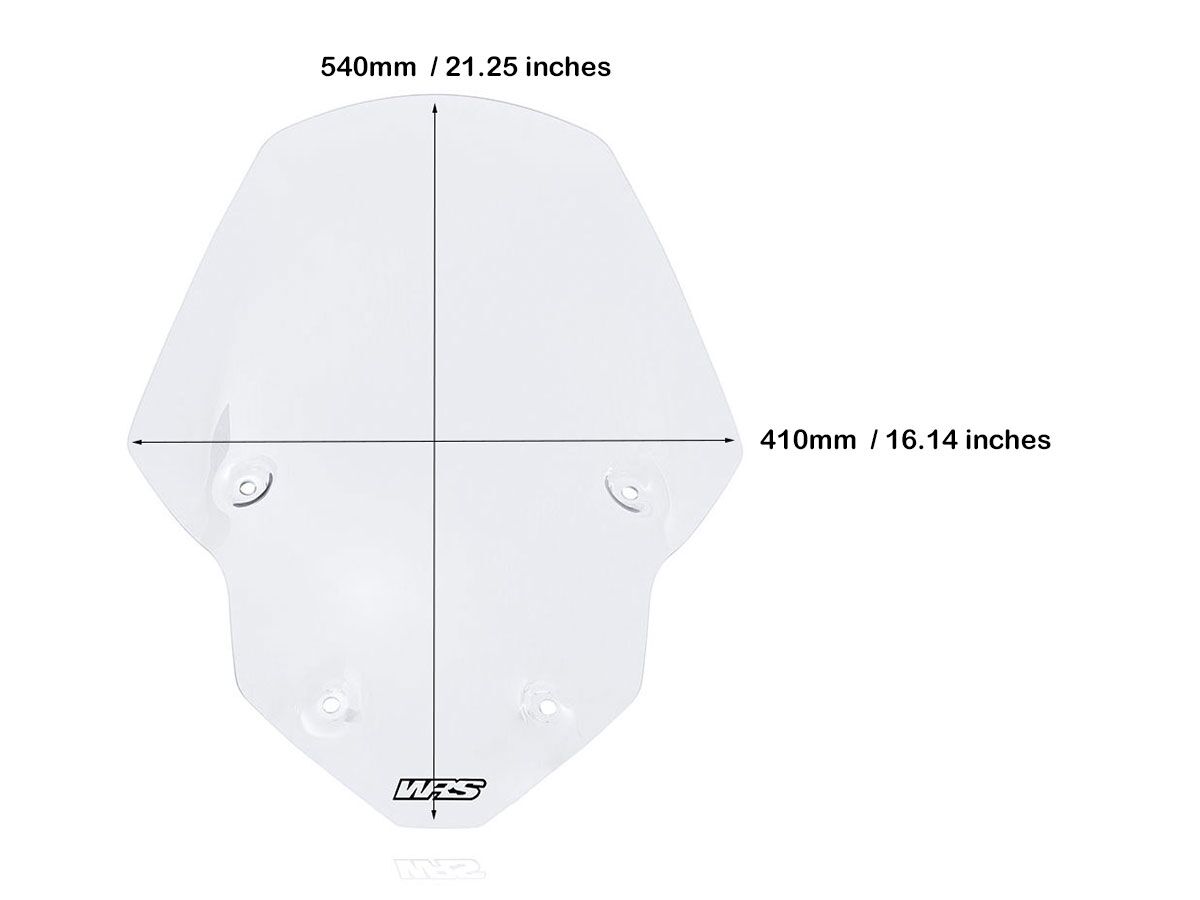 WRS WINDSCREEN TOURING TIGER900 CL TR003T