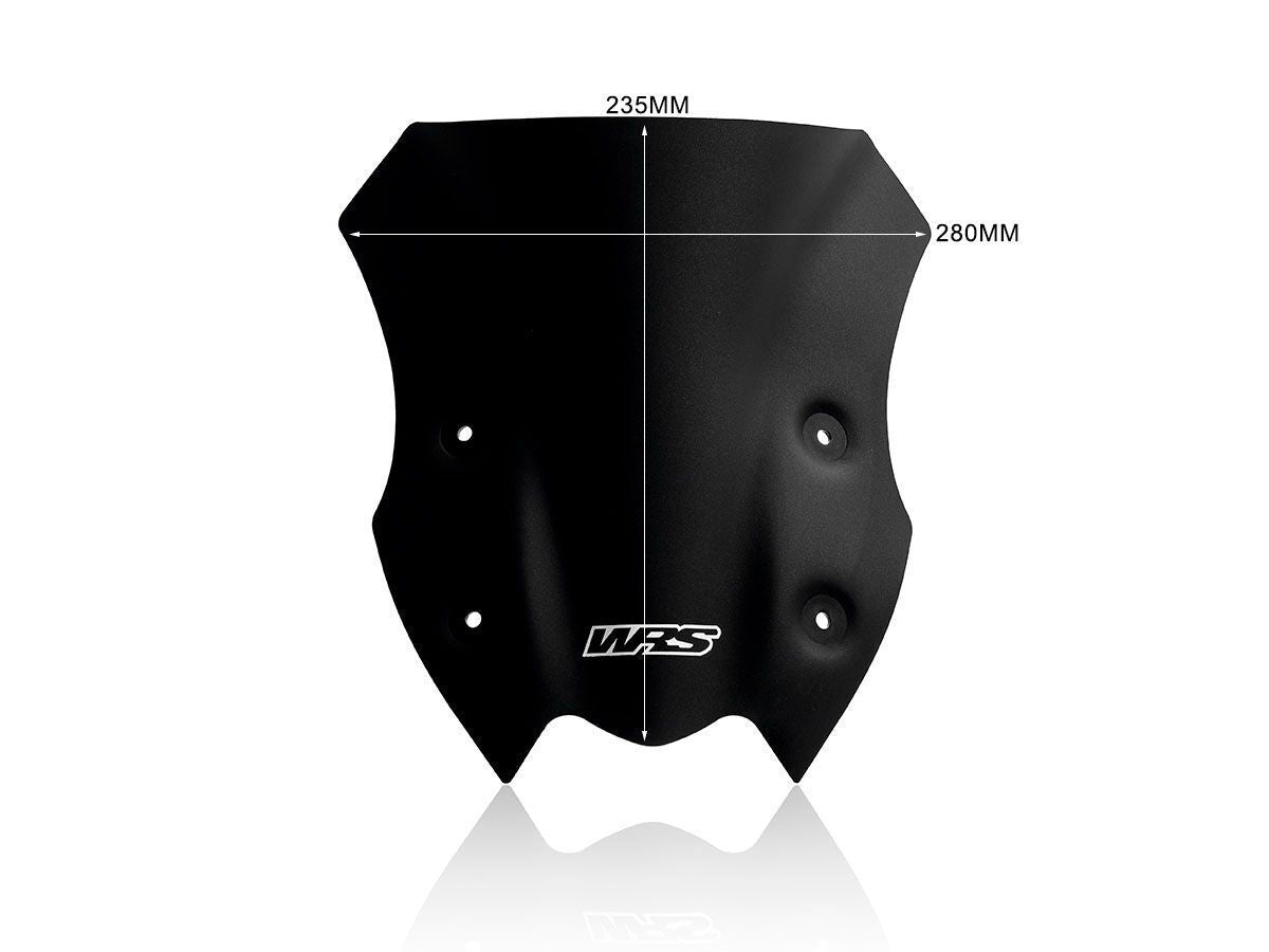 WRS WINDSCREEN SPORT Z900 MATT BLA KA013NO