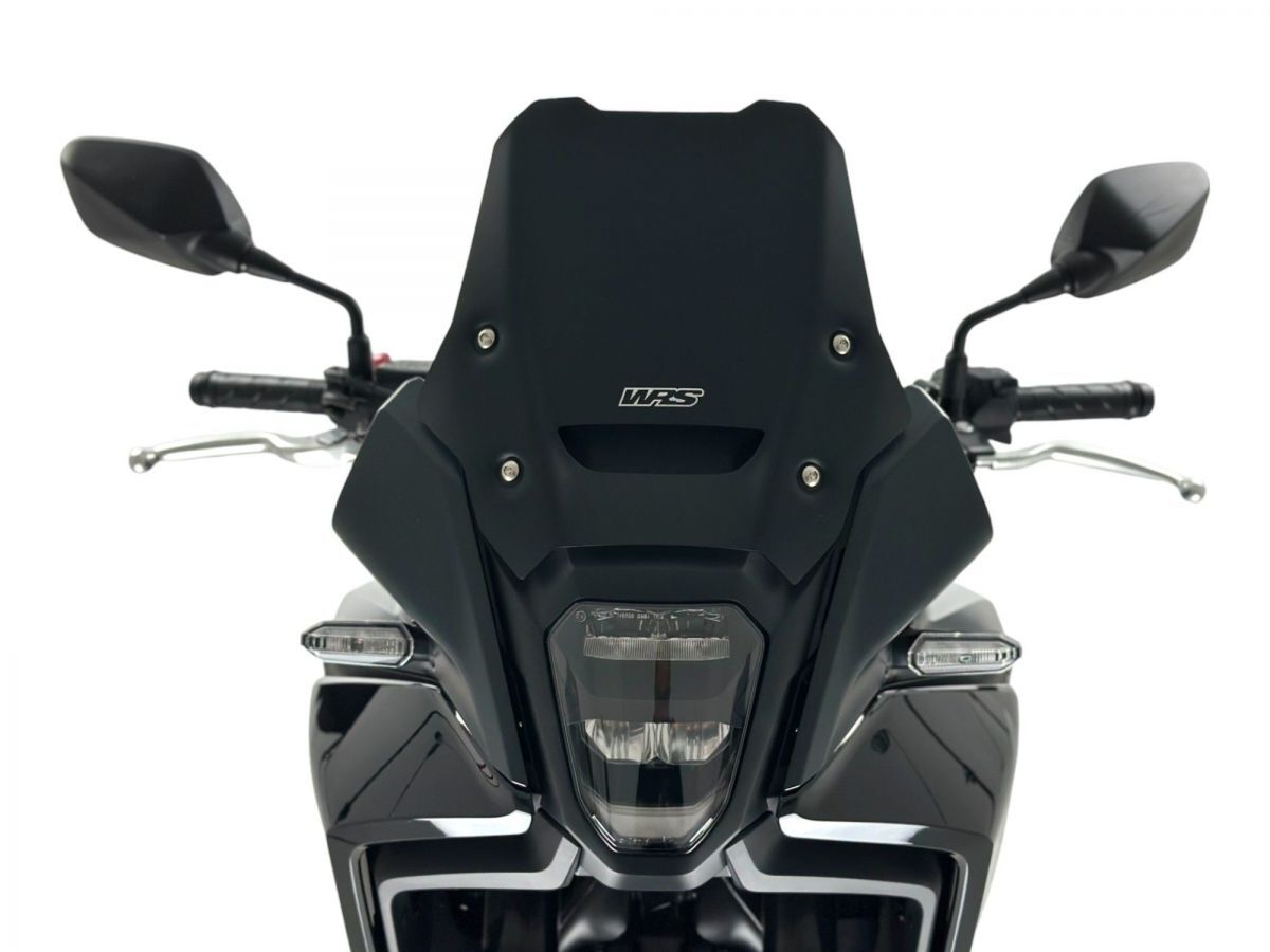 WRS WINDSCREEN SPORT NX 500/400 MATT BLACK HO078NO