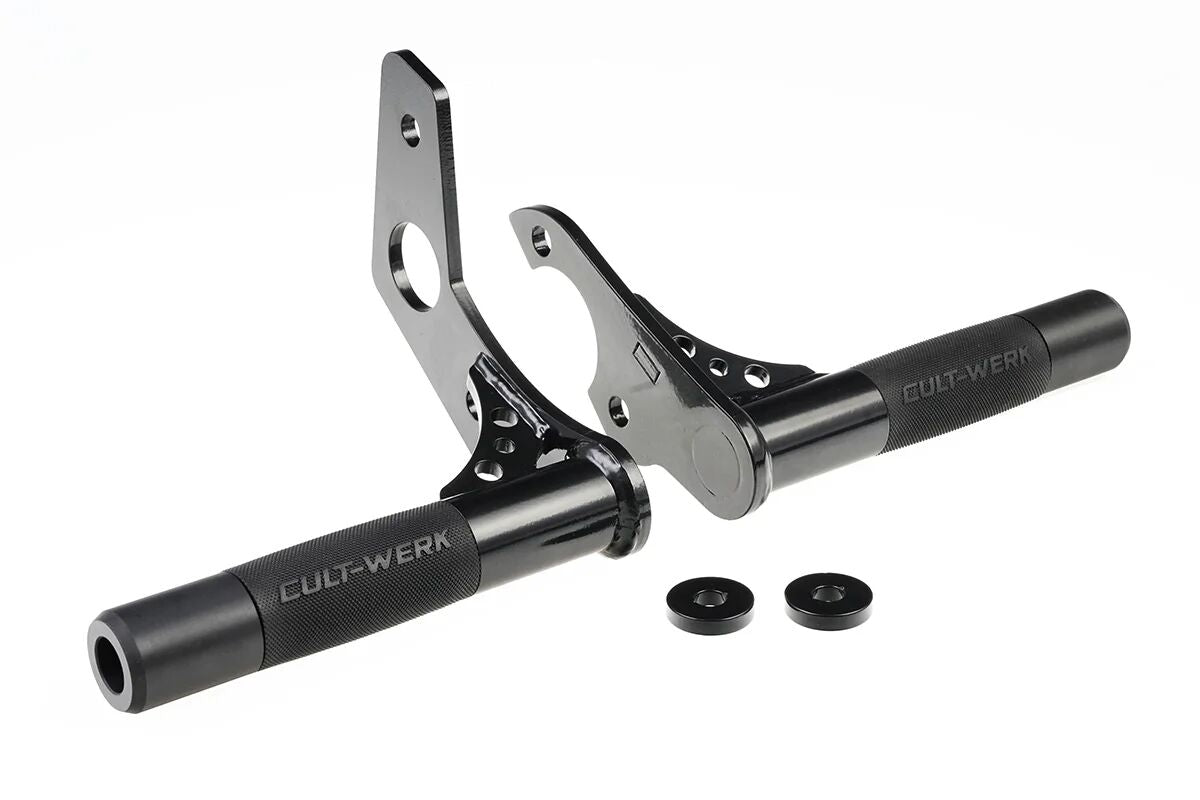 CULT WERK CRASHBAR CLUBSTYLE REAR BLACK SOFTAIL M8 HD-BRO144