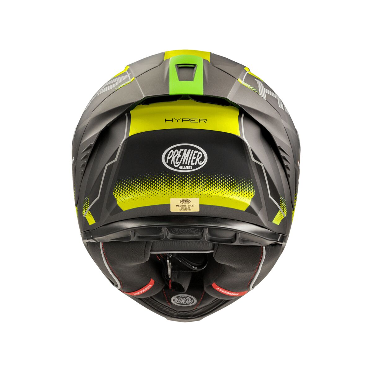 PREMIER HELMETS HELMET HYPER HP 6BM MD APINTHYRFIBH6M000M