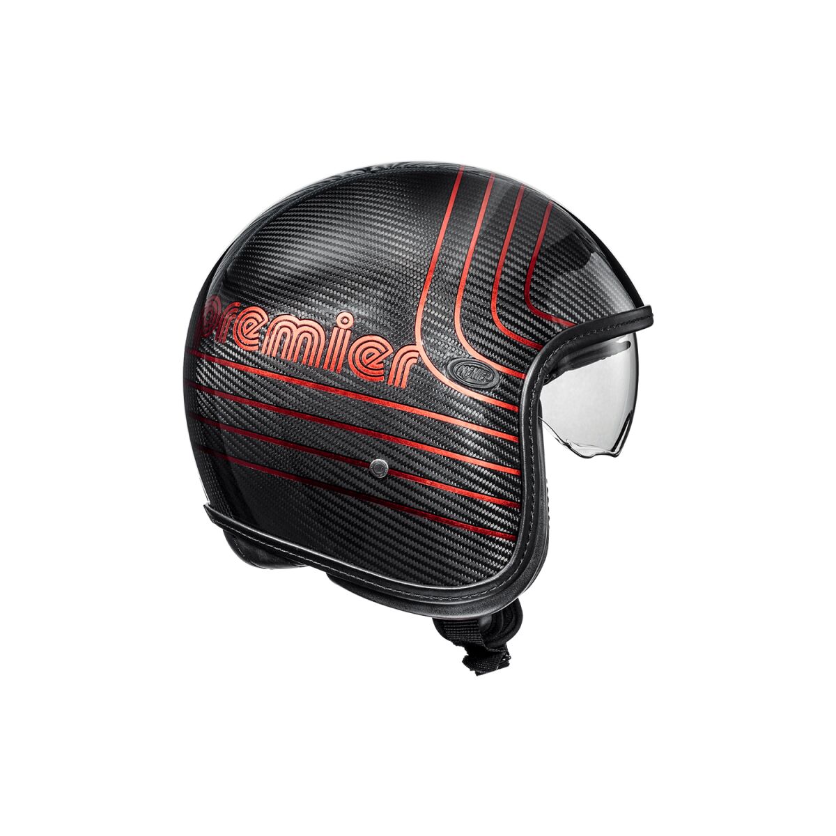 PREMIER HELMETS HELMET VINTAGE PLATINUM CARBON APJETVI6CARPCE00XL