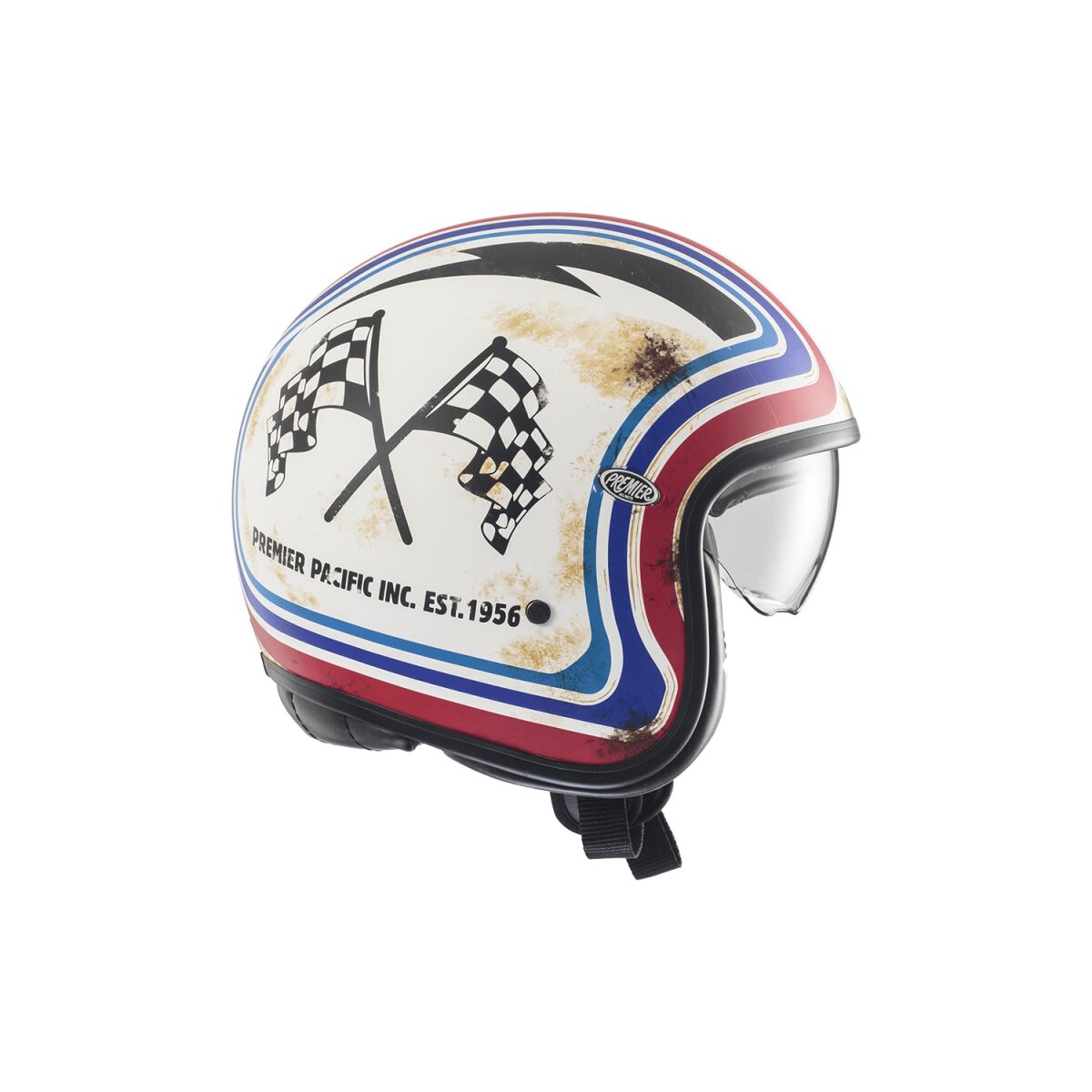 PREMIER HELMETS HELMET VINTAGE BTR 12BM XS APJETVI6FIBB1200XS