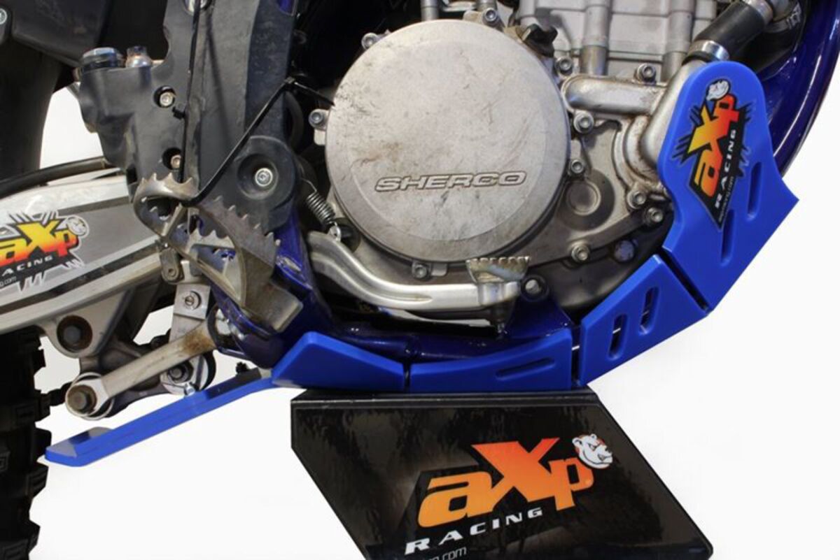 AXP Racing Xtrem Skid Plate - Blue - Sherco AX1537