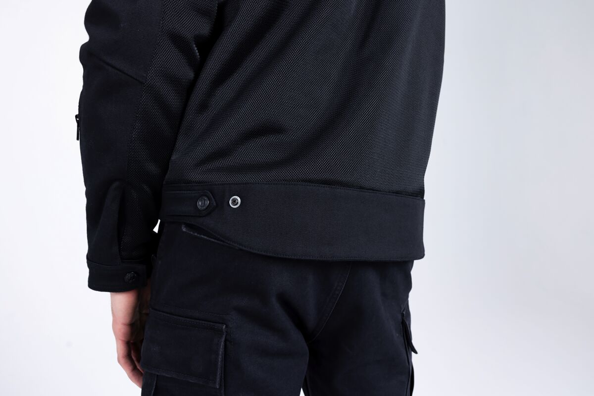 JOHN DOE JACKET AERO MESH BLACK 2XL J8001-2XL