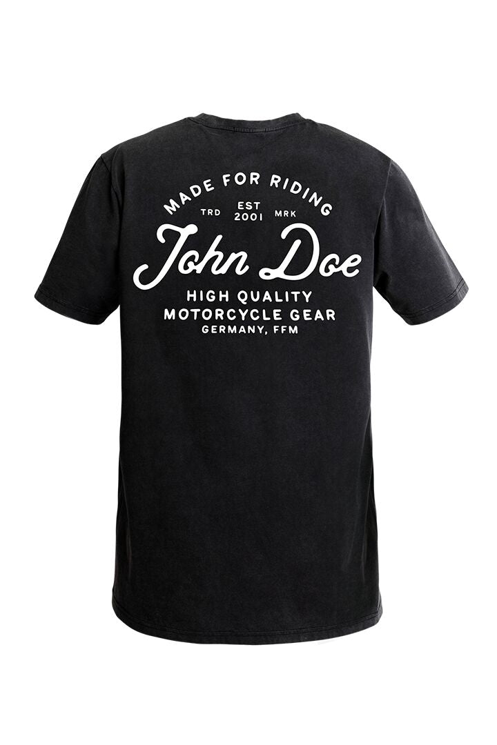 JOHN DOE TEE JD LETTERING BLACK 3XL JDS7055-3XL