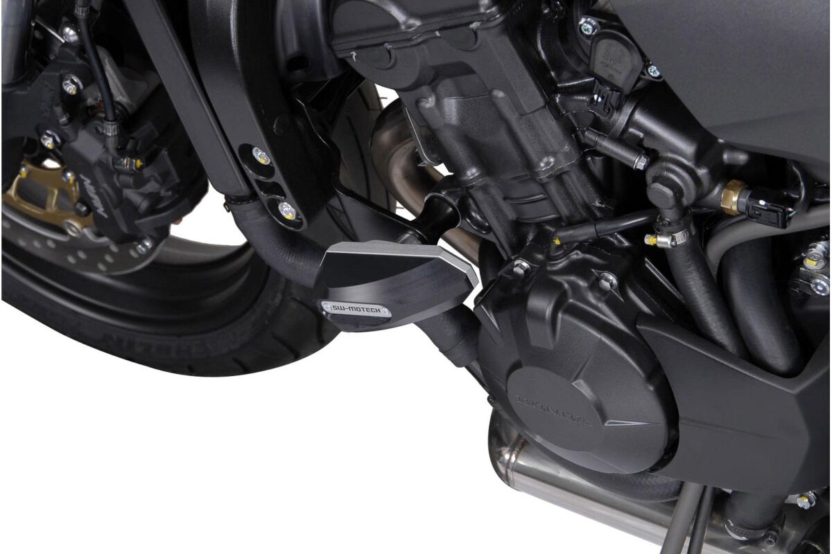 SW-MOTECH FRAME SLIDER SET BLACK Honda CB600 F, CBF600 S/N STP.01.590.10400/B