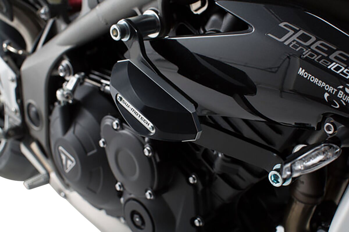 SW-MOTECH FRAME SLIDER SET BLACK Triumph Speed Triple 1050 STP.11.590.10300/B