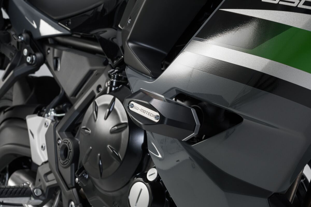 SW-MOTECH FRAME SLIDER SET BLACK Kawasaki Ninja 650 STP.08.590.11401/B