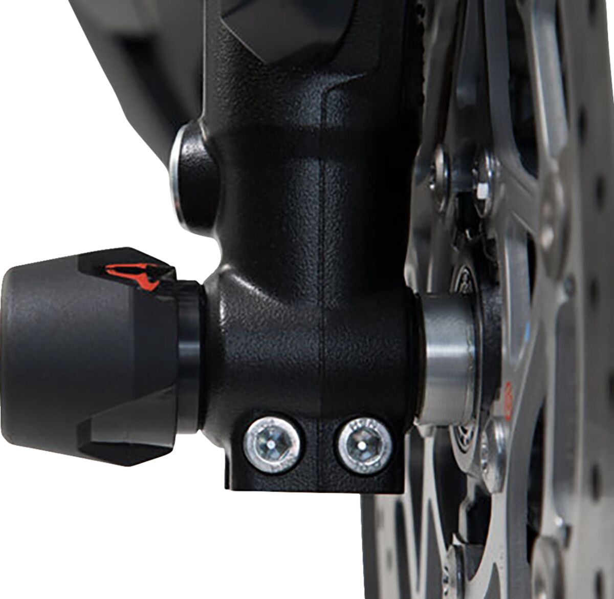 SW-MOTECH FRONT AXLE SLIDER SET BLACK BMW G 310 R /G 310 GS STP.07.176.11301/B