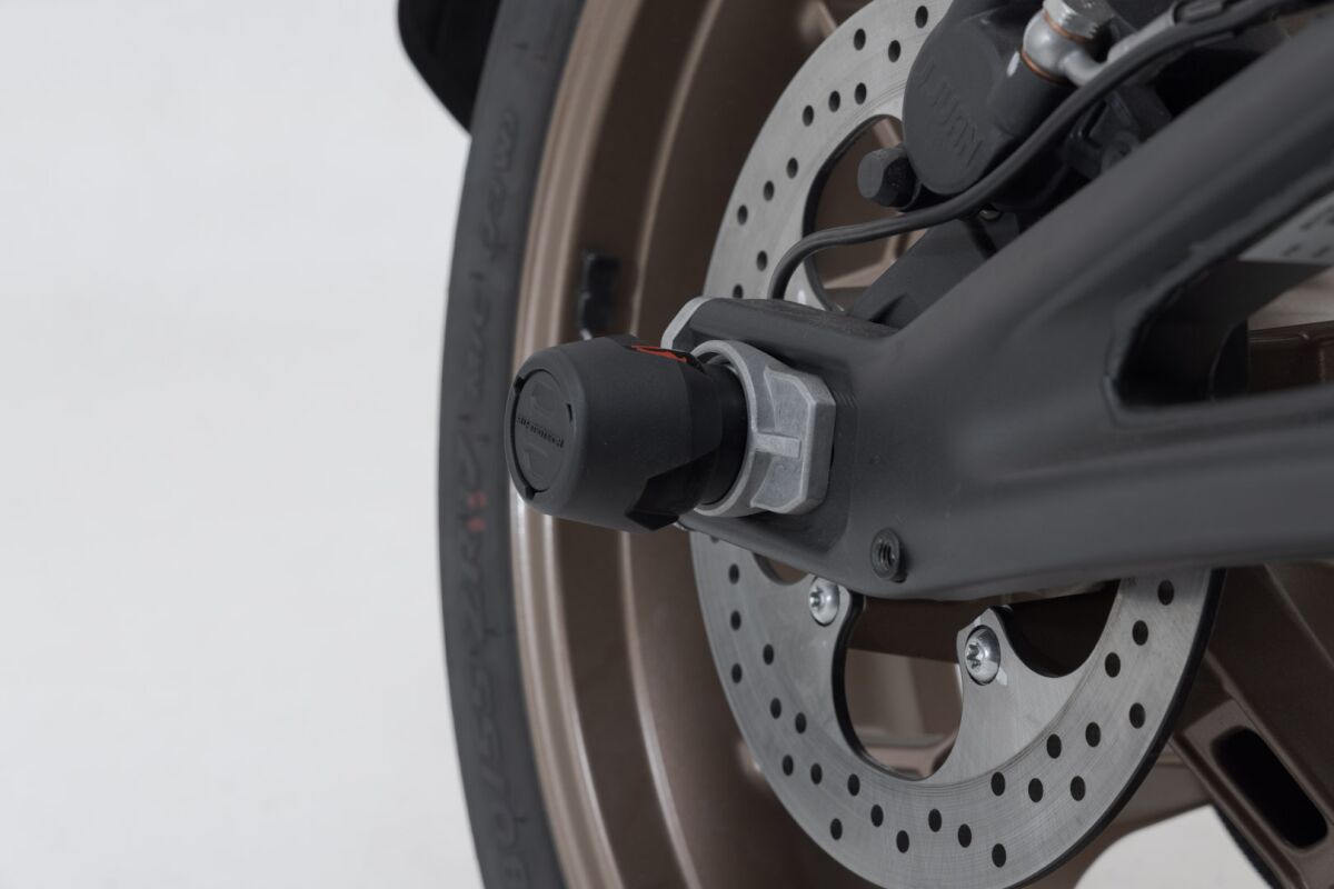 SW-MOTECH REAR AXLE SLIDER SET BLACK Zero SR/F STP.29.176.10000/B