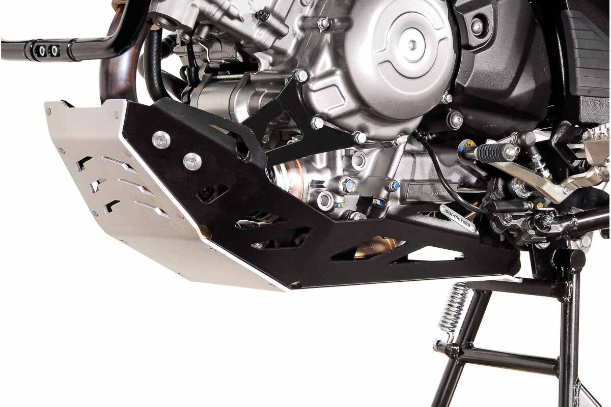 SW-MOTECH ENGINE GUARD BLACK/SILVER Suzuki DL650 / XT MSS.05.759.10001/B