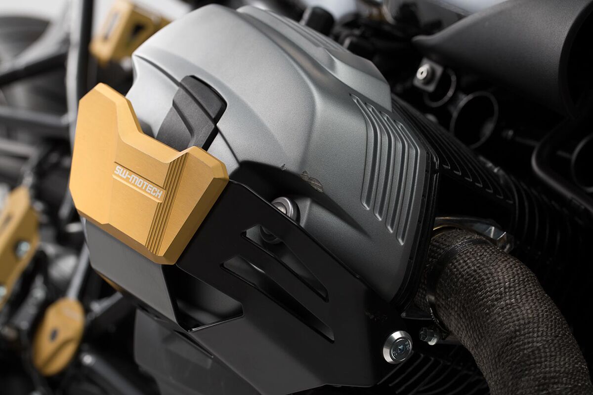 SW-MOTECH CYLINDER GUARD GOLDEN BMW R1200 R / GS / Adv, R nineT MSS.07.754.10000/GD